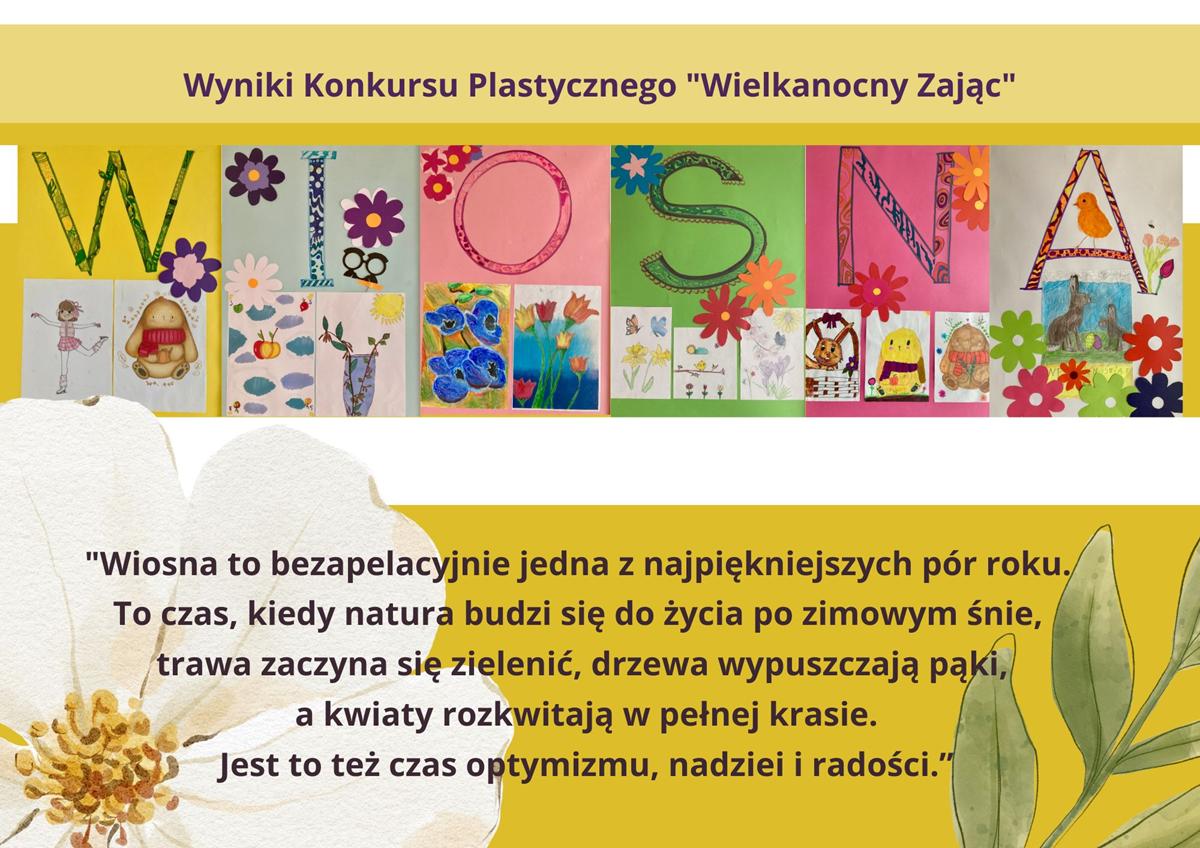 Wyniki Konkursu Plastycznego “Wielkanocny Zając”