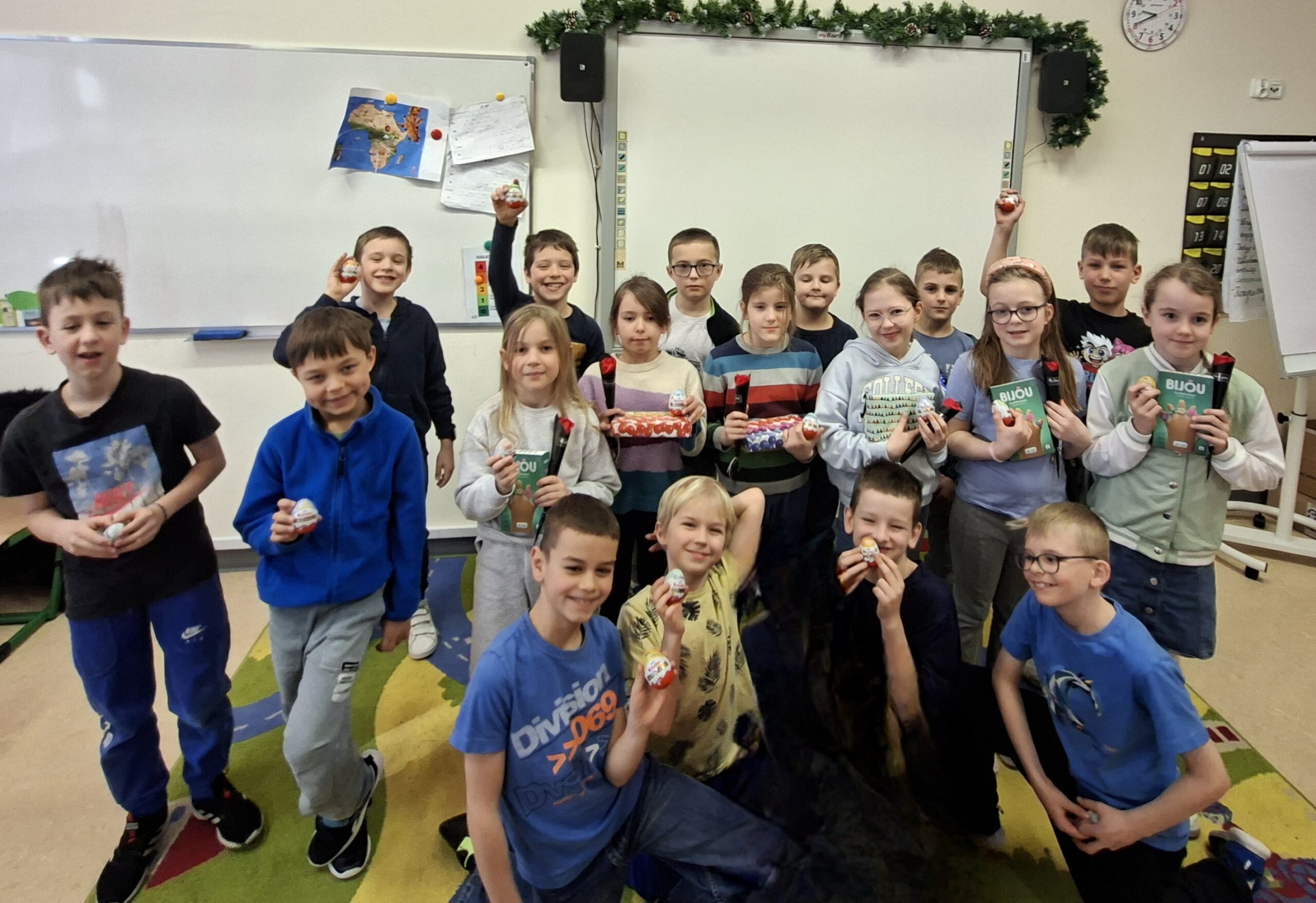 Dzień Kobiet w klasie 2f