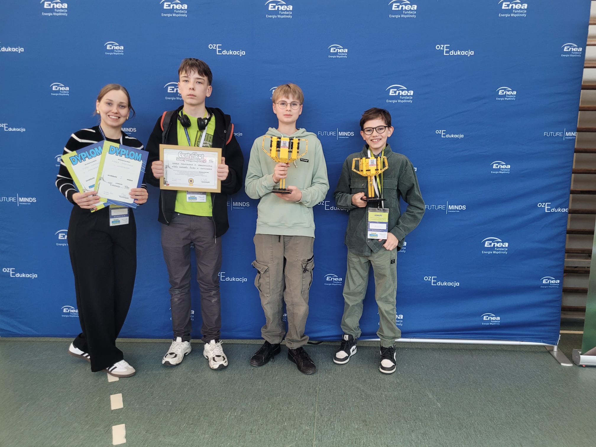FINAŁ OGÓLNOPOLSKIEGO PROJEKTU „OZEdukacja” – NASI UCZNIOWIE NAJLEPSI!