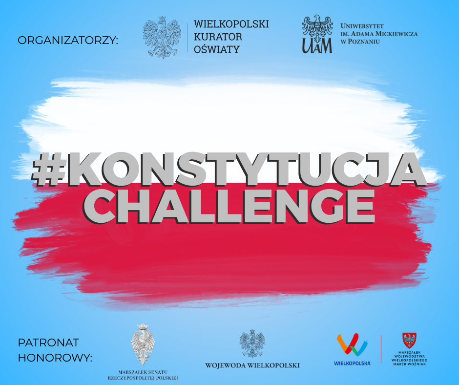 #KonstytucjaChallenge – Konkurs Wiedzy o Konstytucji RP i Ustroju Państwa