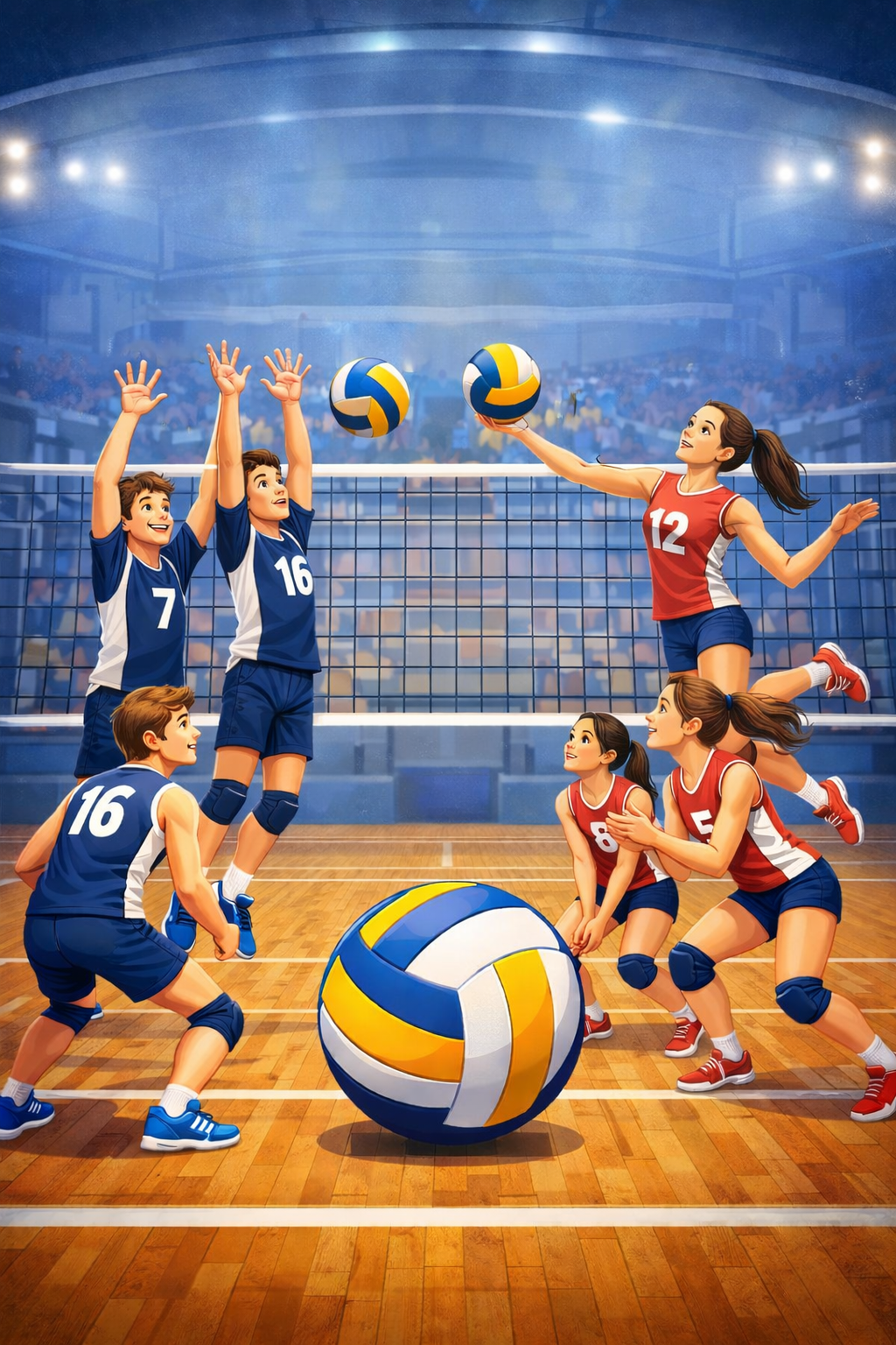 Gminne zawody w piłce siatkowej – Igrzyska Młodzieży Szkolnej